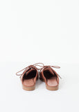Backless Oxford in Brown